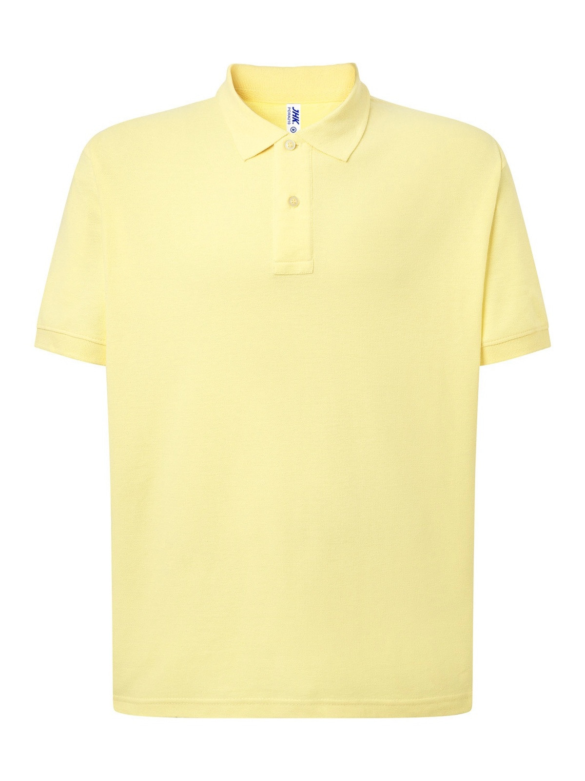 Personalisiertes Poloshirt Herren 9 Poloshirt Herren in amarillo Claro zum Personalisieren — Vorderansicht