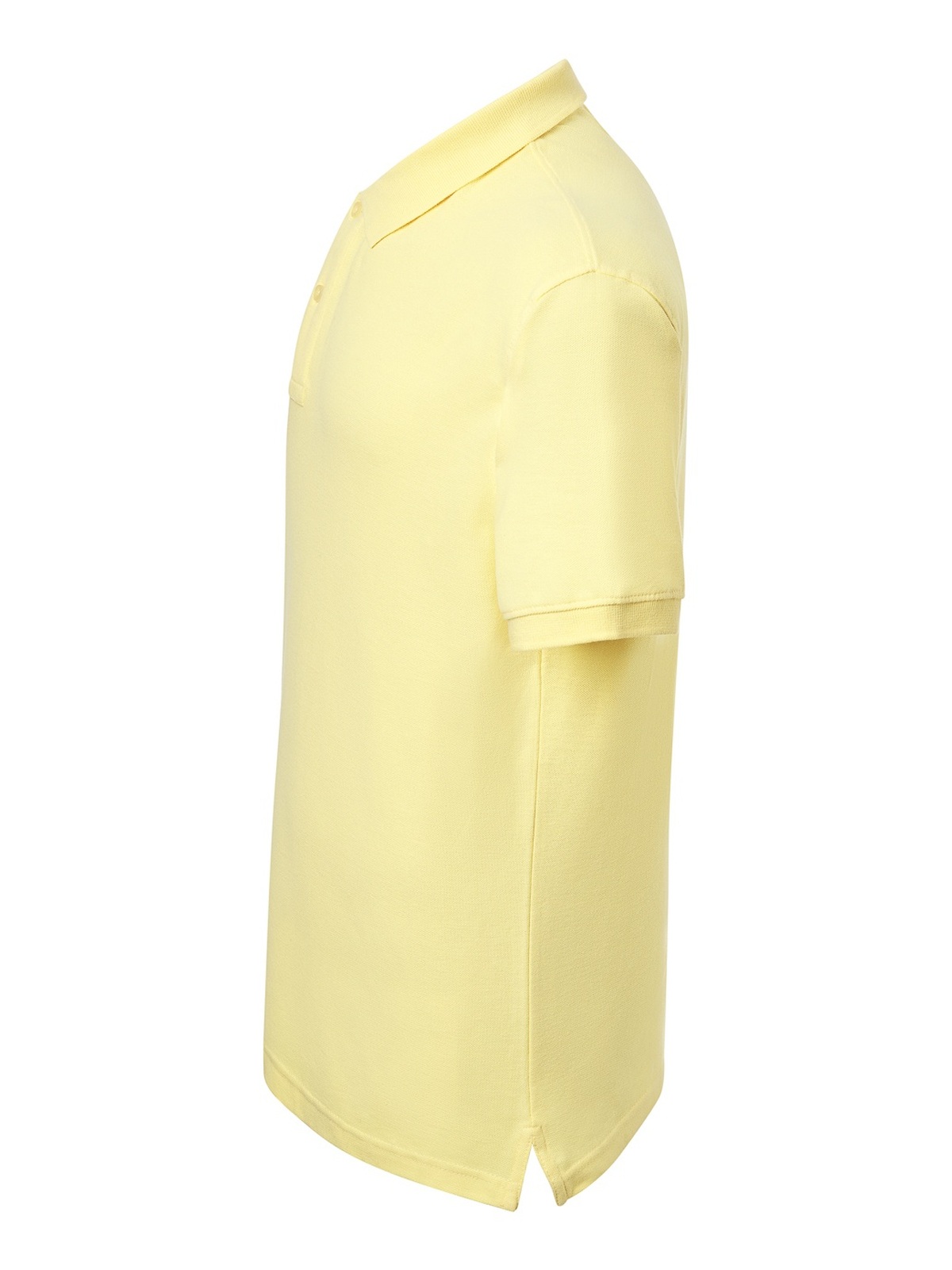 Personalisiertes Poloshirt Herren 10 Poloshirt Herren in amarillo Claro zum Personalisieren — Seitenansicht