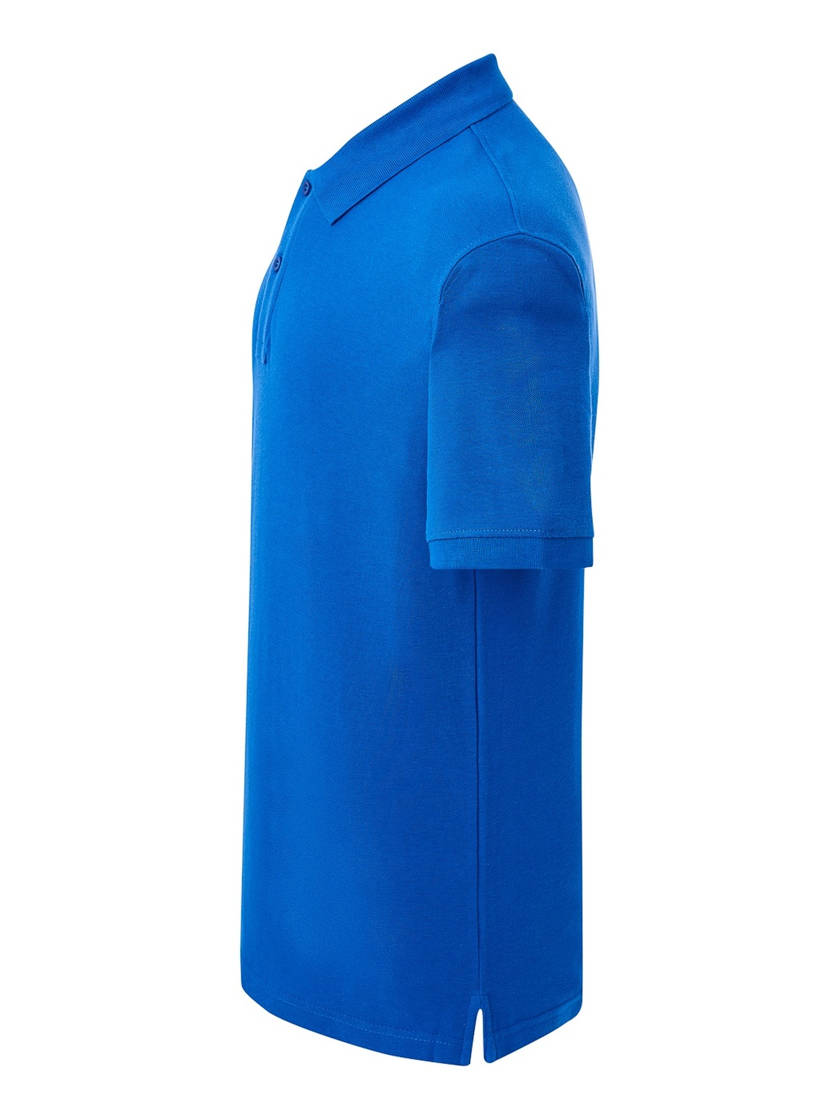 Personalisiertes Poloshirt Herren 160 Poloshirt Herren in azul Royal zum Personalisieren — Seitenansicht