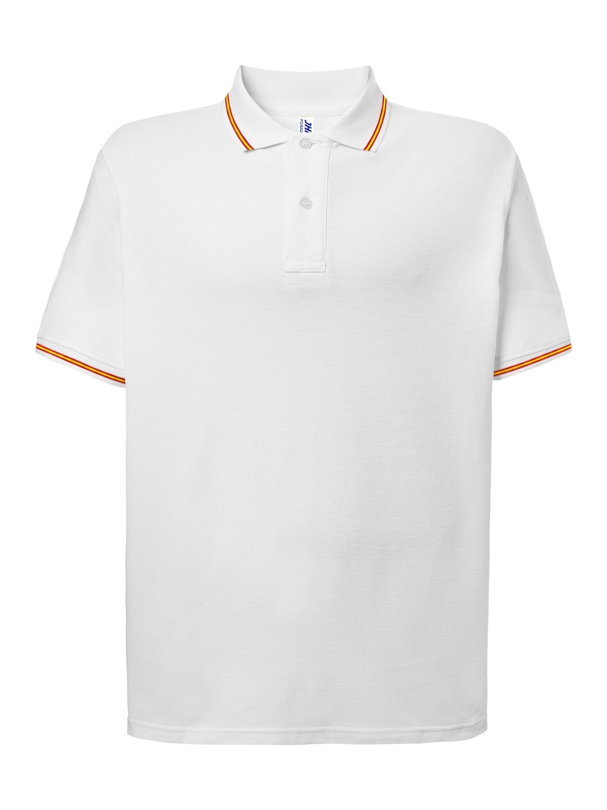 Personalisiertes Poloshirt Herren 39 Poloshirt Herren in blanco España zum Personalisieren — Vorderansicht