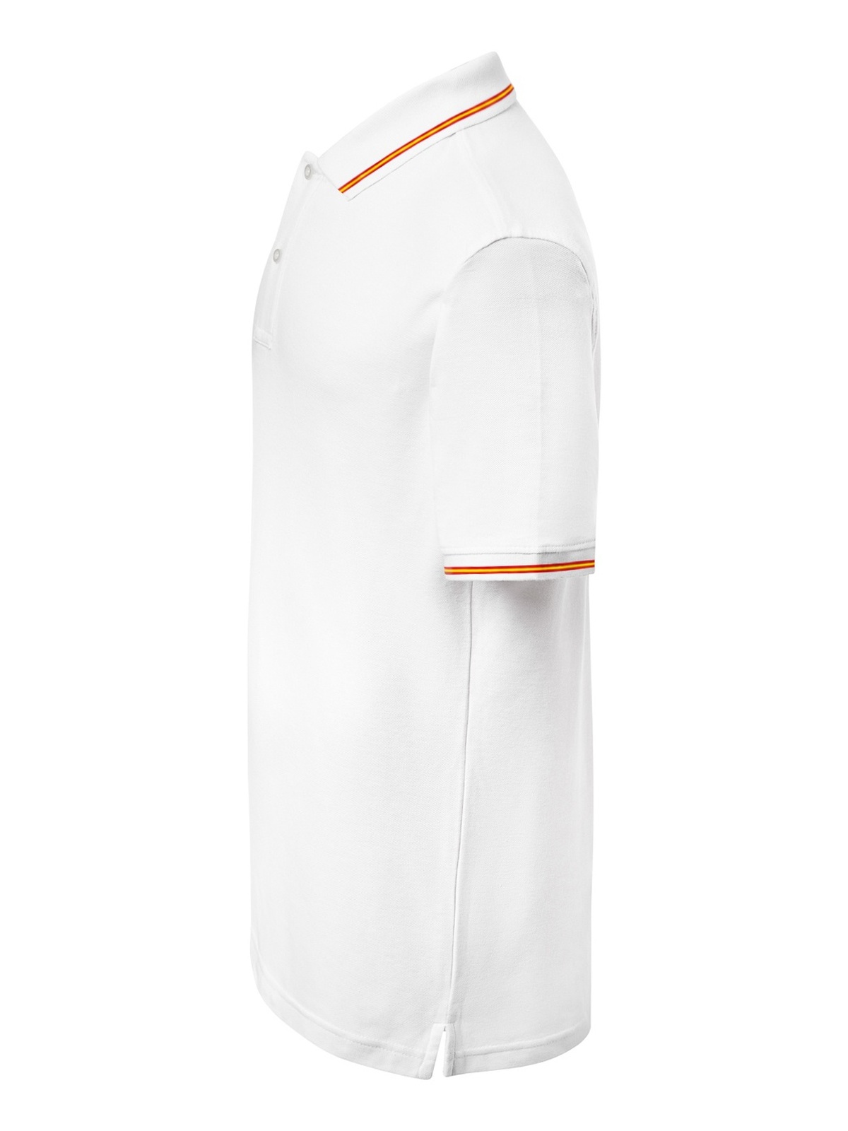 Personalisiertes Poloshirt Herren 40 Poloshirt Herren in blanco España zum Personalisieren — Seitenansicht