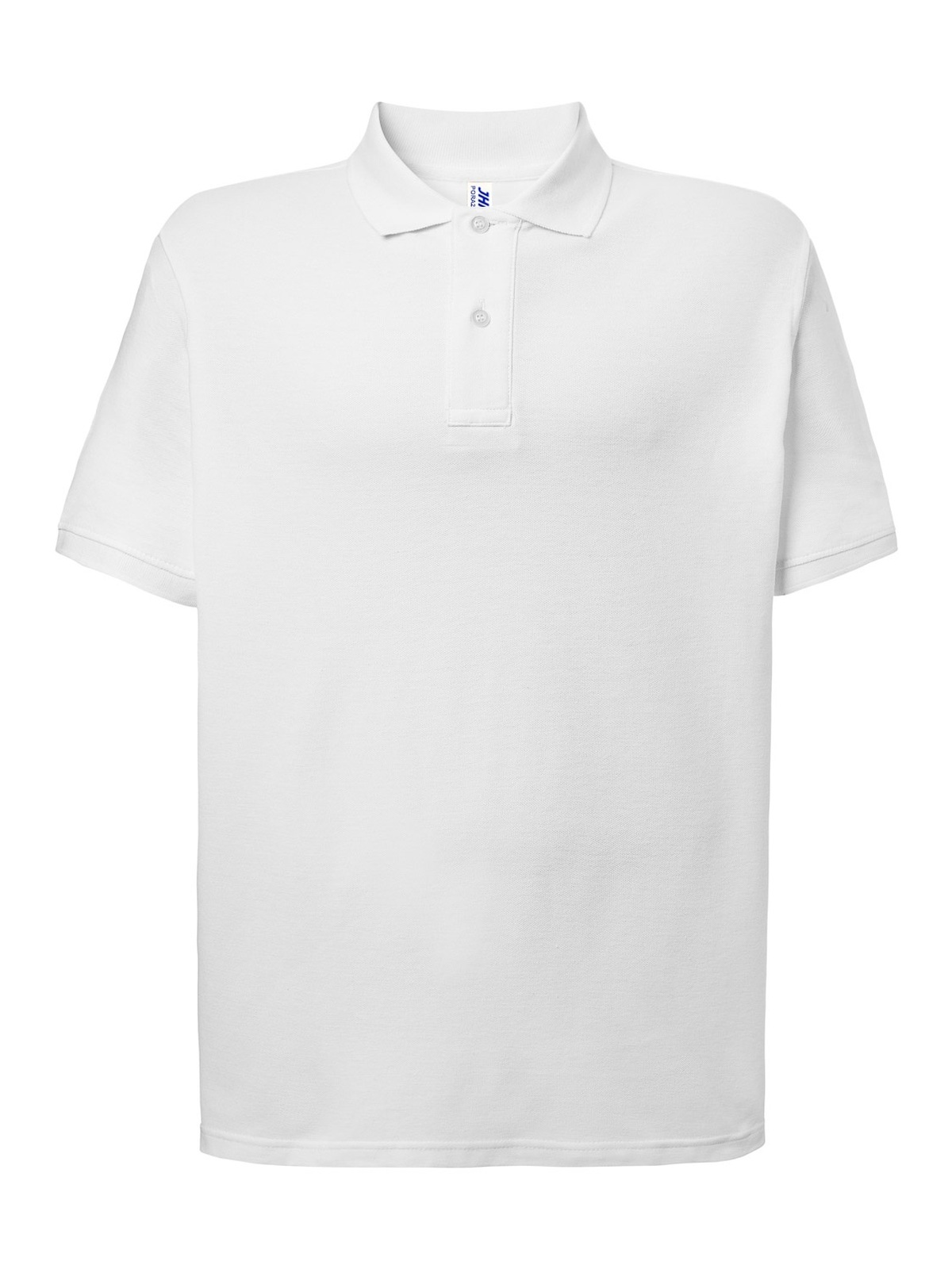 Personalisiertes Poloshirt Herren 3 Poloshirt Herren in blanco zum Personalisieren — Vorderansicht