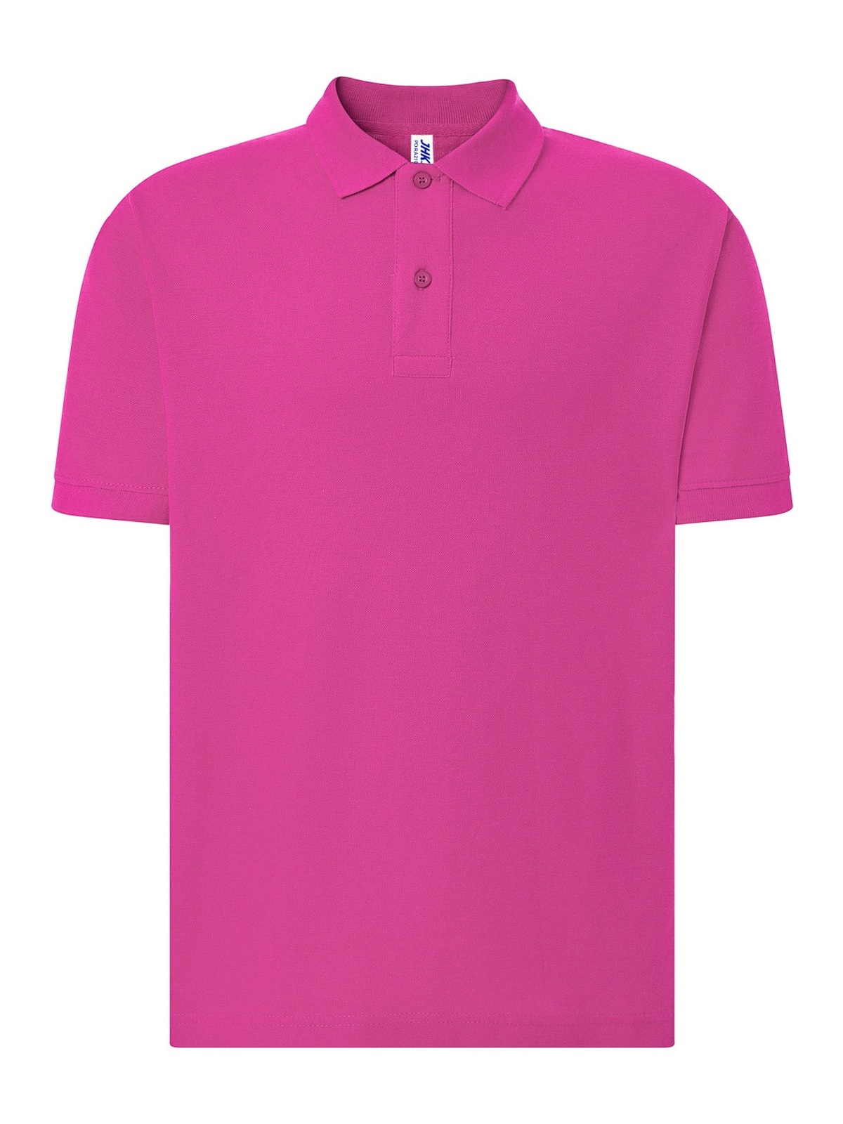 Personalisiertes Poloshirt Herren 57 Poloshirt Herren in fucsia zum Personalisieren — Vorderansicht