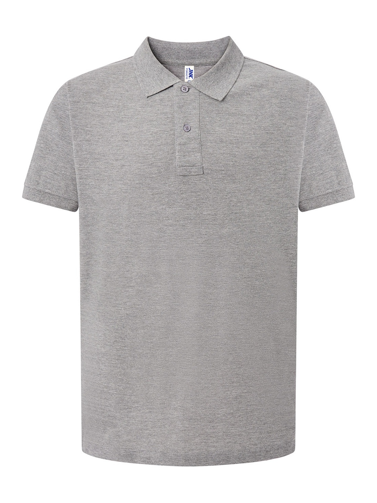 Personalisiertes Poloshirt Herren 126 Poloshirt Herren in gris zum Personalisieren — Vorderansicht