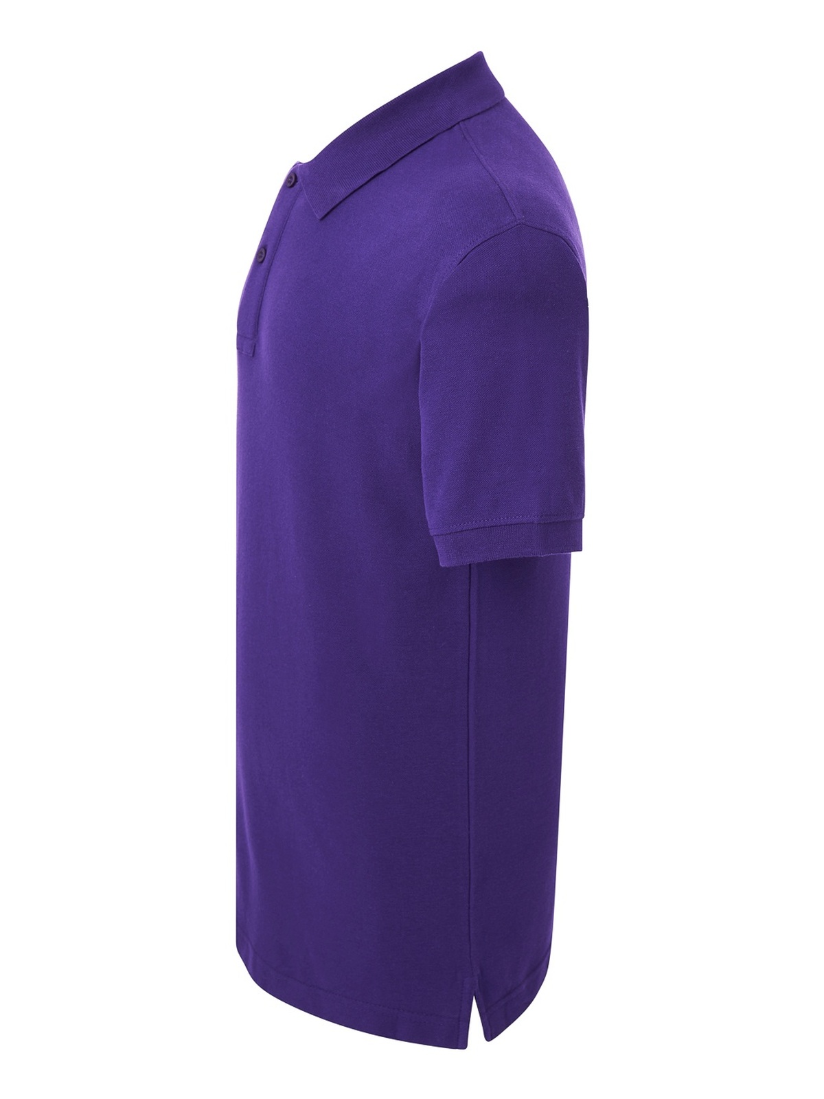 Personalisiertes Poloshirt Herren 166 Poloshirt Herren in morado zum Personalisieren — Seitenansicht