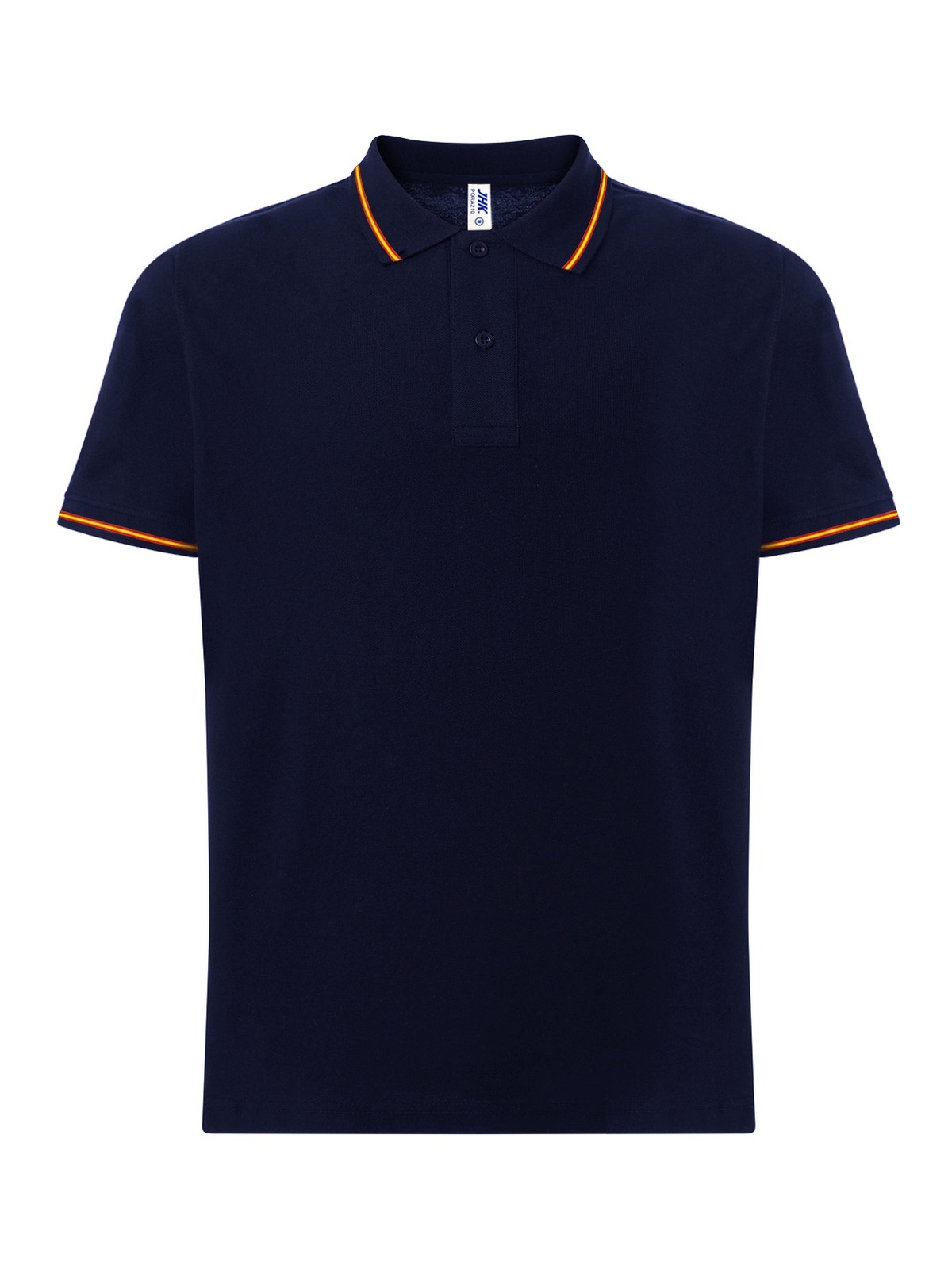 Personalisiertes Poloshirt Herren 81 Poloshirt Herren in navy España zum Personalisieren — Vorderansicht