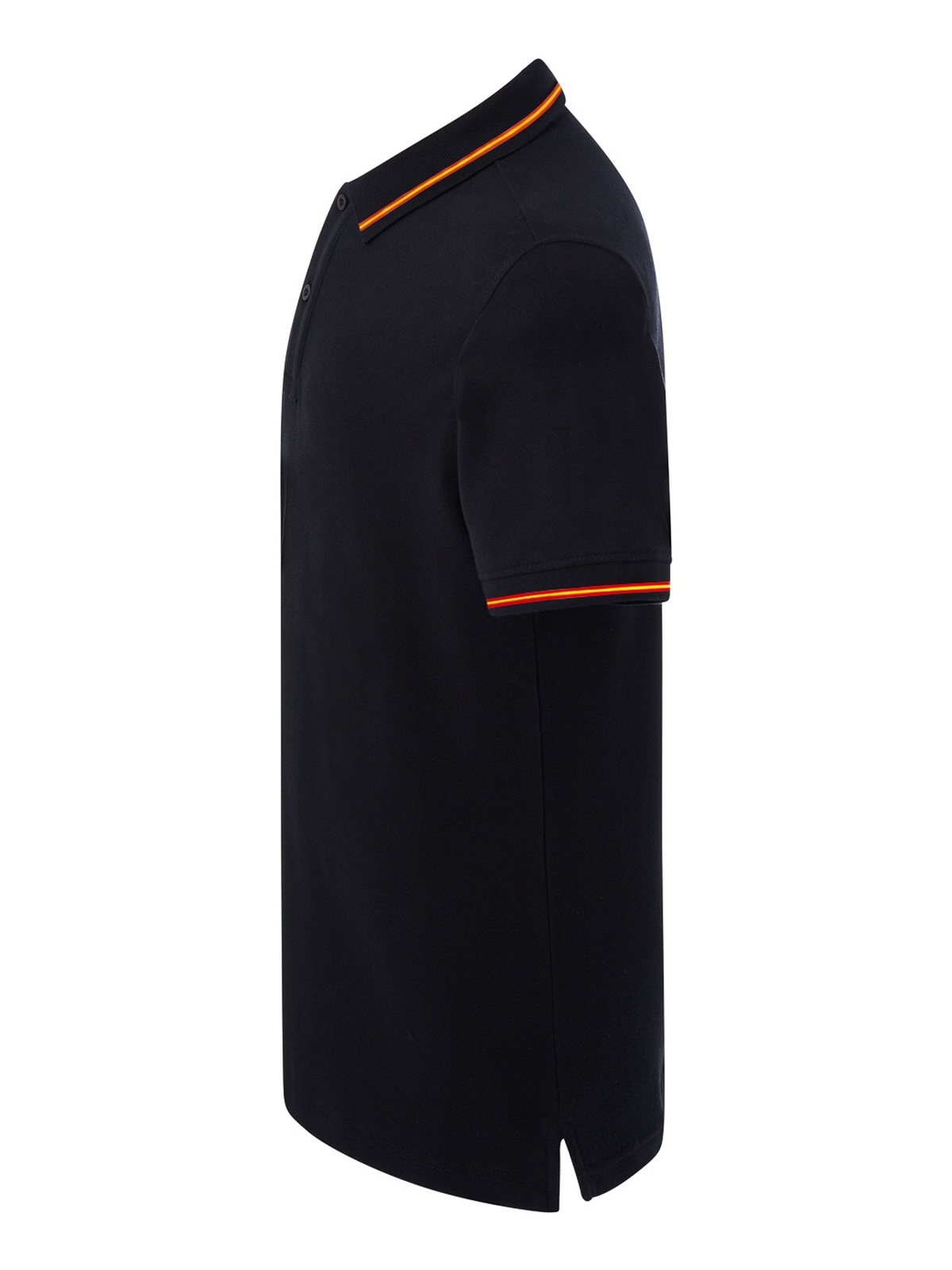 Personalisiertes Poloshirt Herren 88 Poloshirt Herren in negro España zum Personalisieren — Seitenansicht