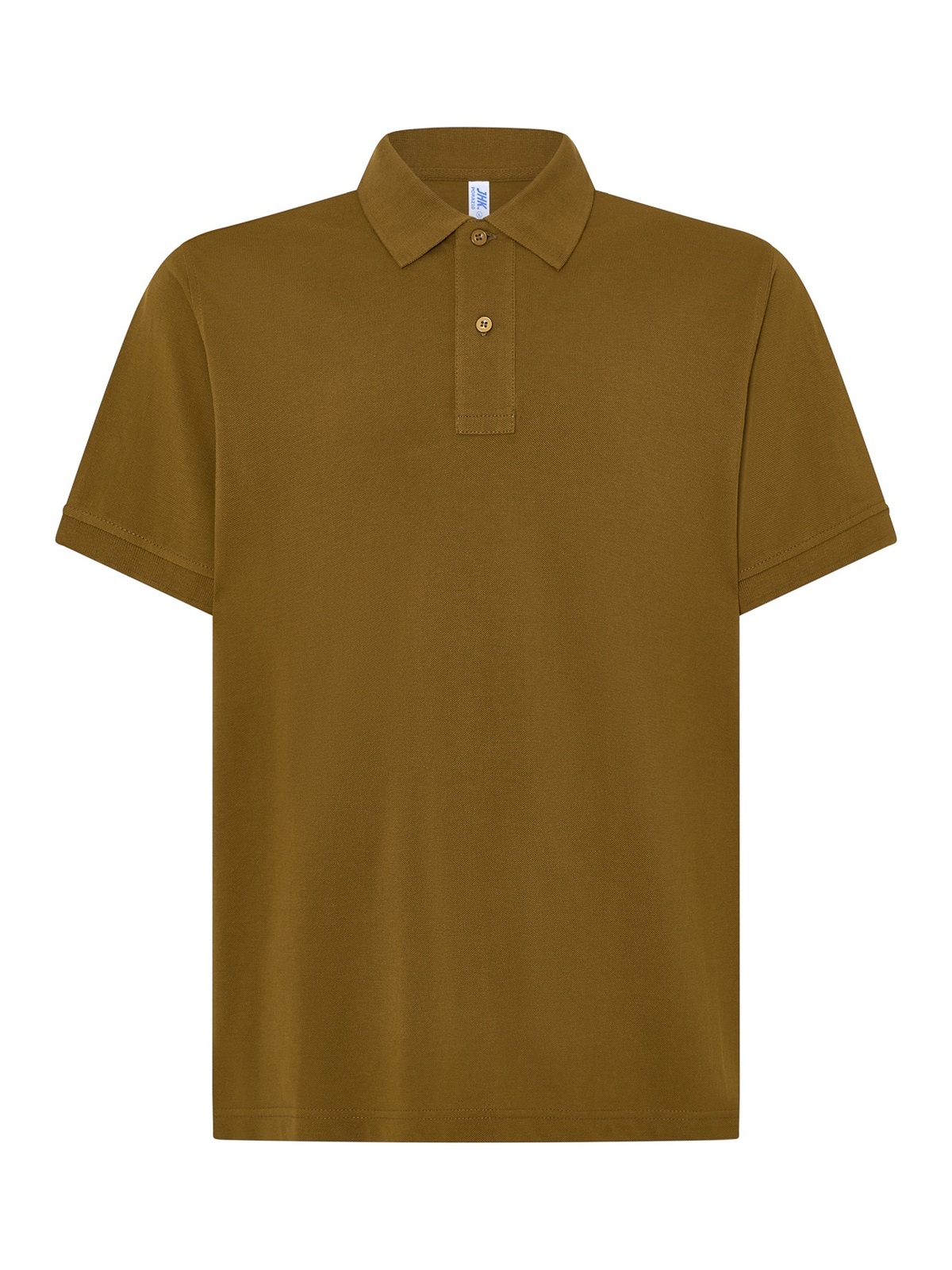 Personalisiertes Poloshirt Herren 90 Poloshirt Herren in ocre zum Personalisieren — Vorderansicht