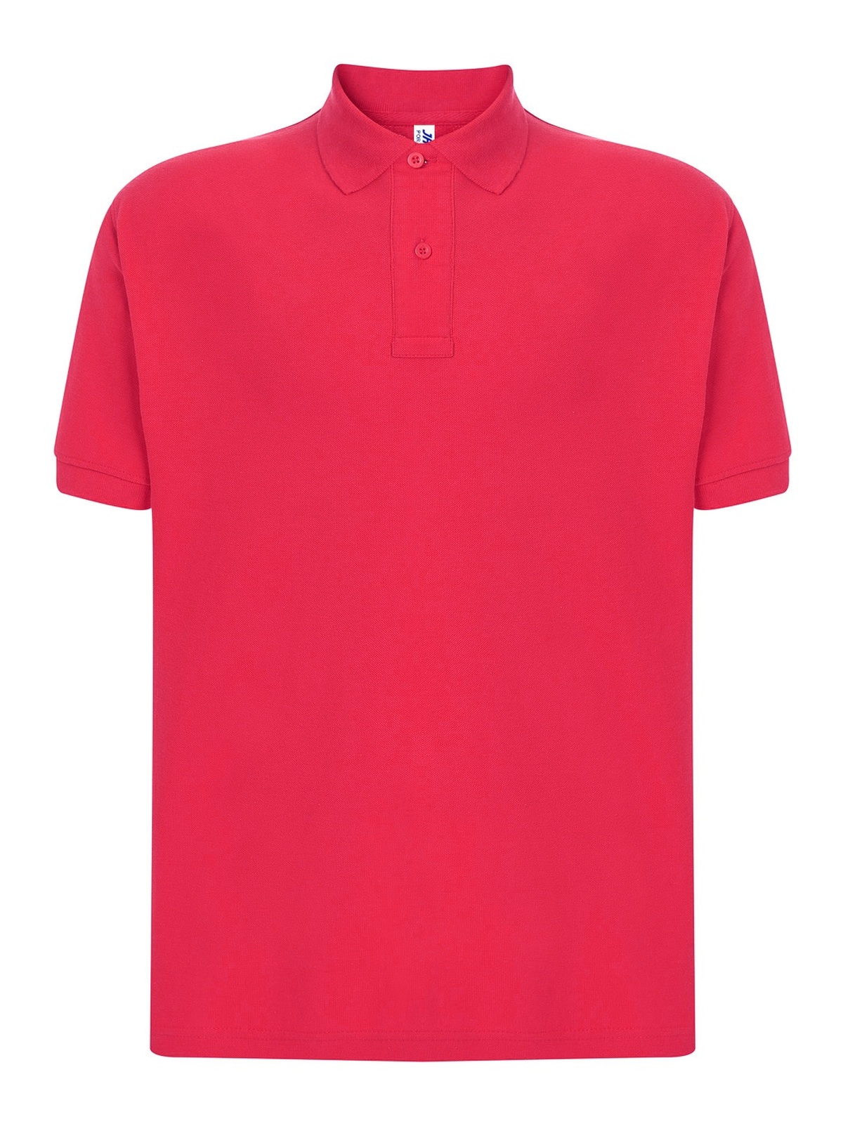 Personalisiertes Poloshirt Herren 102 Poloshirt Herren in rojo Cálido zum Personalisieren — Vorderansicht