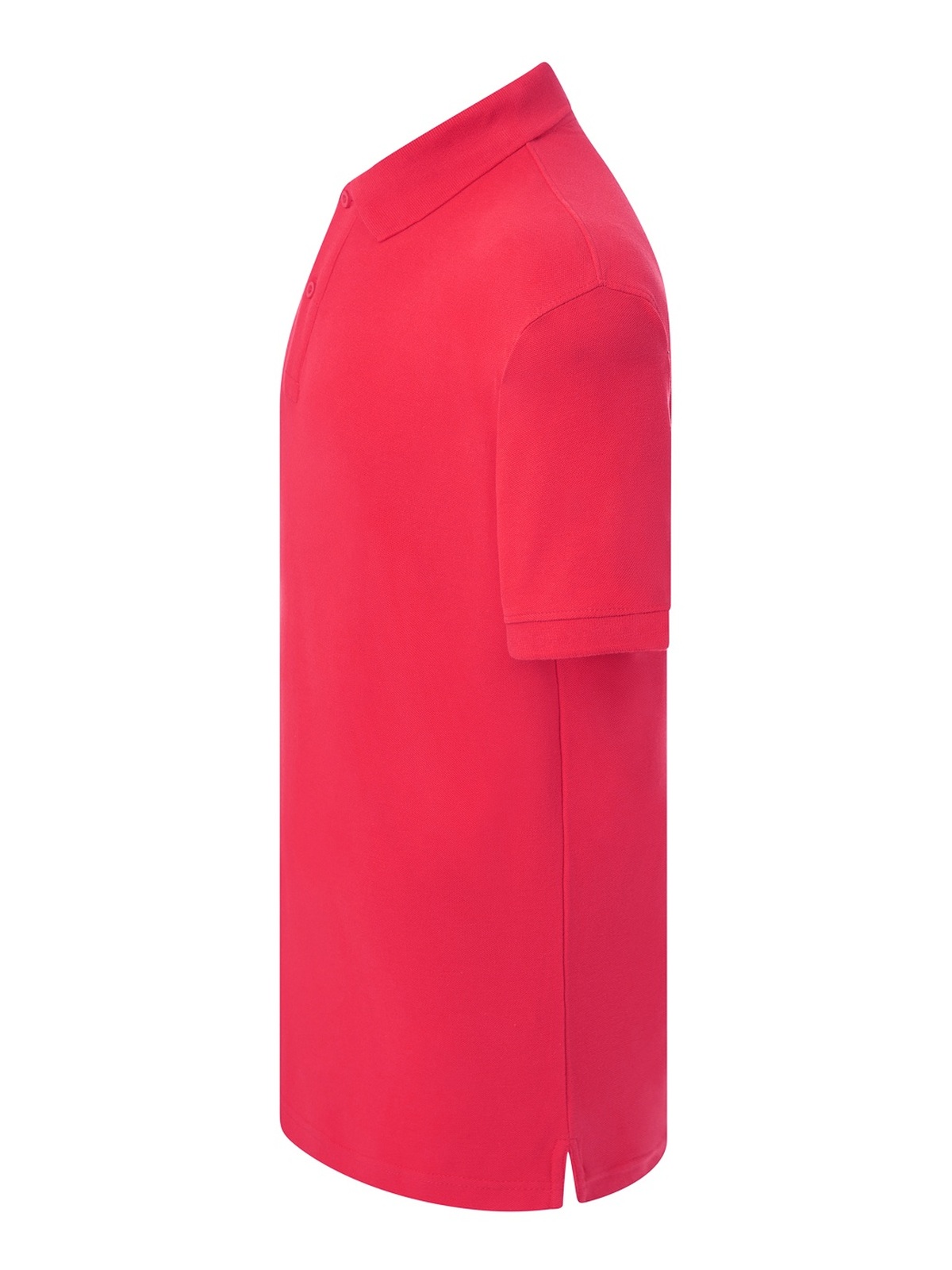 Personalisiertes Poloshirt Herren 103 Poloshirt Herren in rojo Cálido zum Personalisieren — Seitenansicht