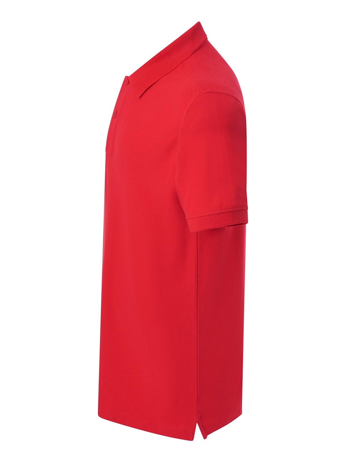Personalisiertes Poloshirt Herren 154 Poloshirt Herren in rojo zum Personalisieren — Seitenansicht