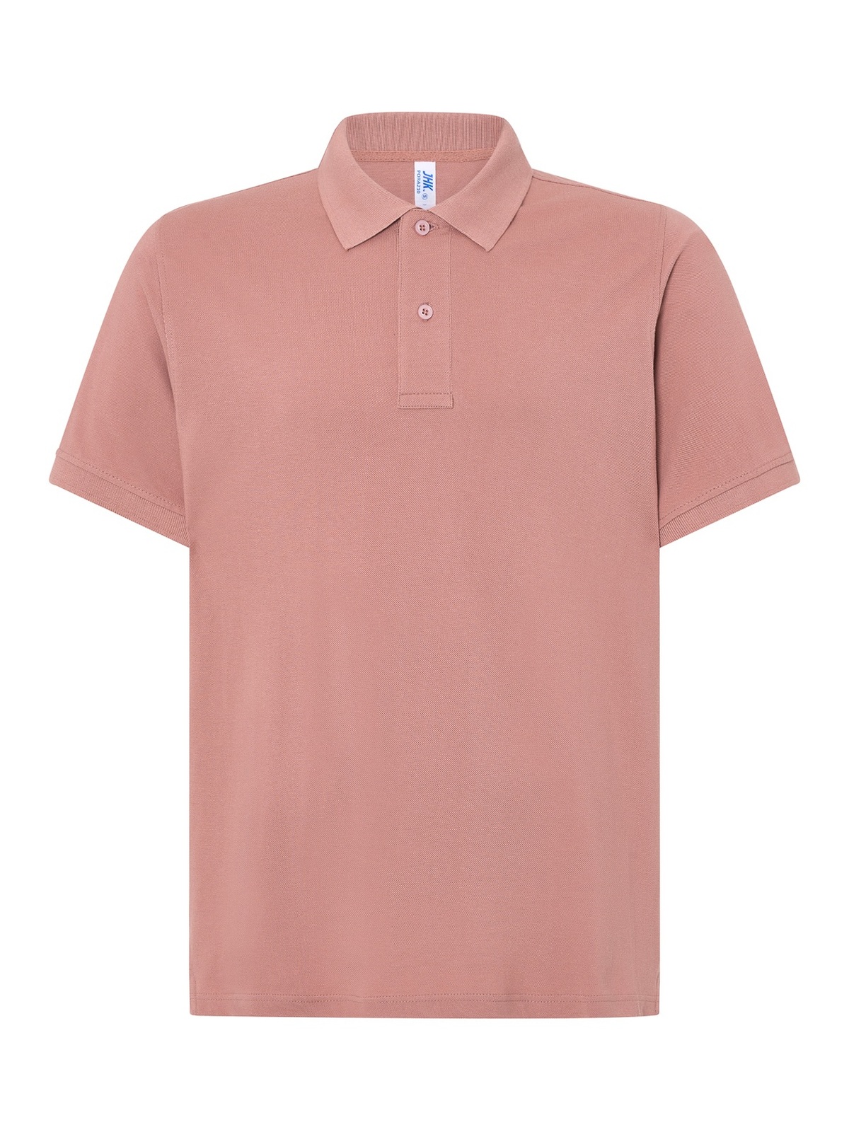 Personalisiertes Poloshirt Herren 105 Poloshirt Herren in rosa Vintage zum Personalisieren — Vorderansicht