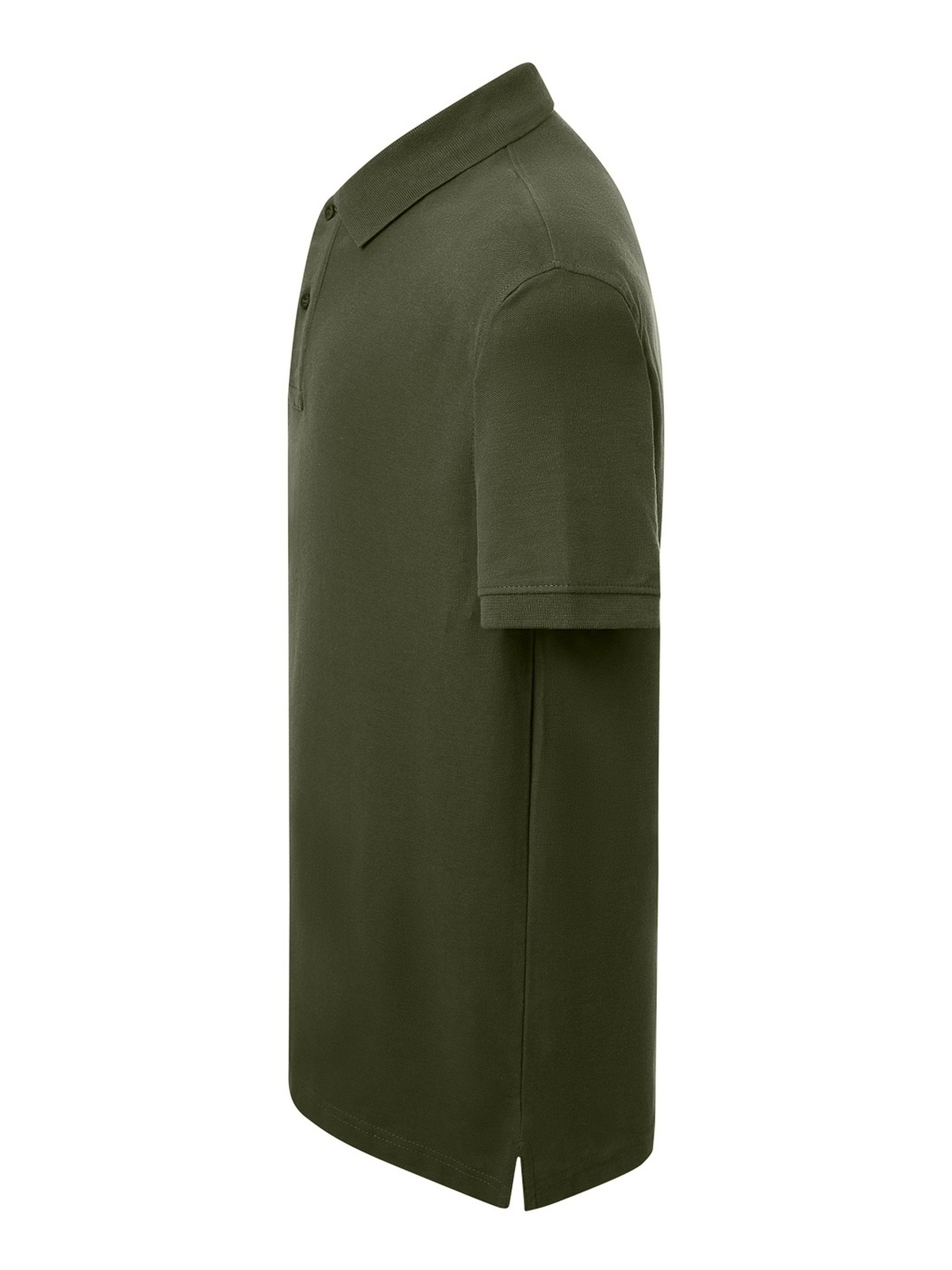 Personalisiertes Poloshirt Herren 112 Poloshirt Herren in verde Bosque zum Personalisieren — Seitenansicht