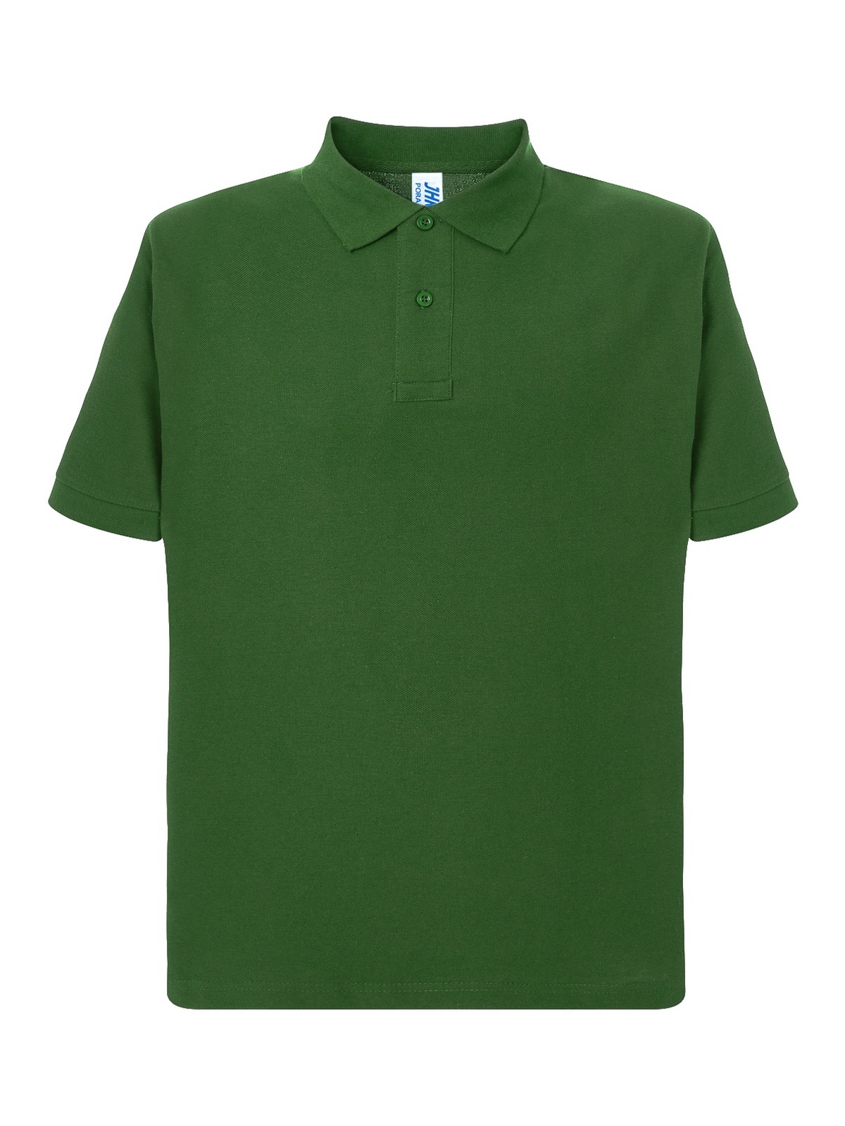 Personalisiertes Poloshirt Herren 150 Poloshirt Herren in verde Oscuro zum Personalisieren — Vorderansicht