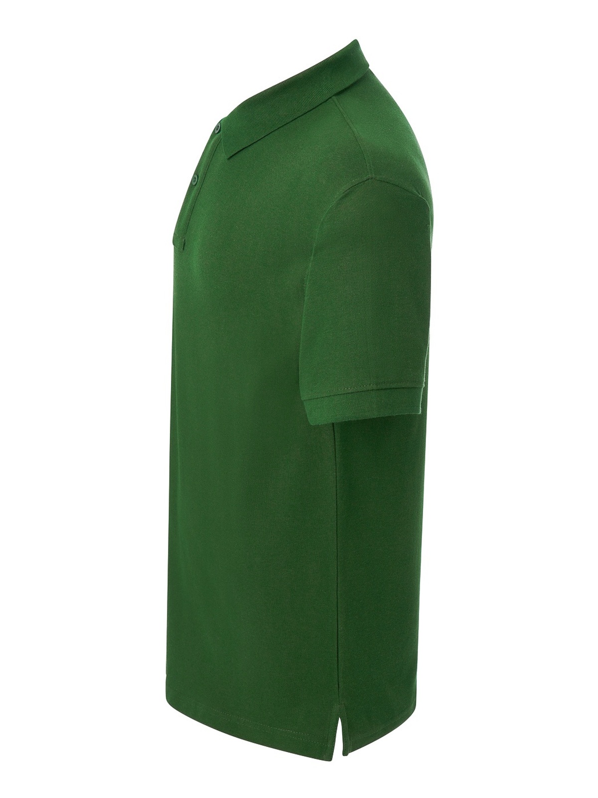 Personalisiertes Poloshirt Herren 151 Poloshirt Herren in verde Oscuro zum Personalisieren — Seitenansicht