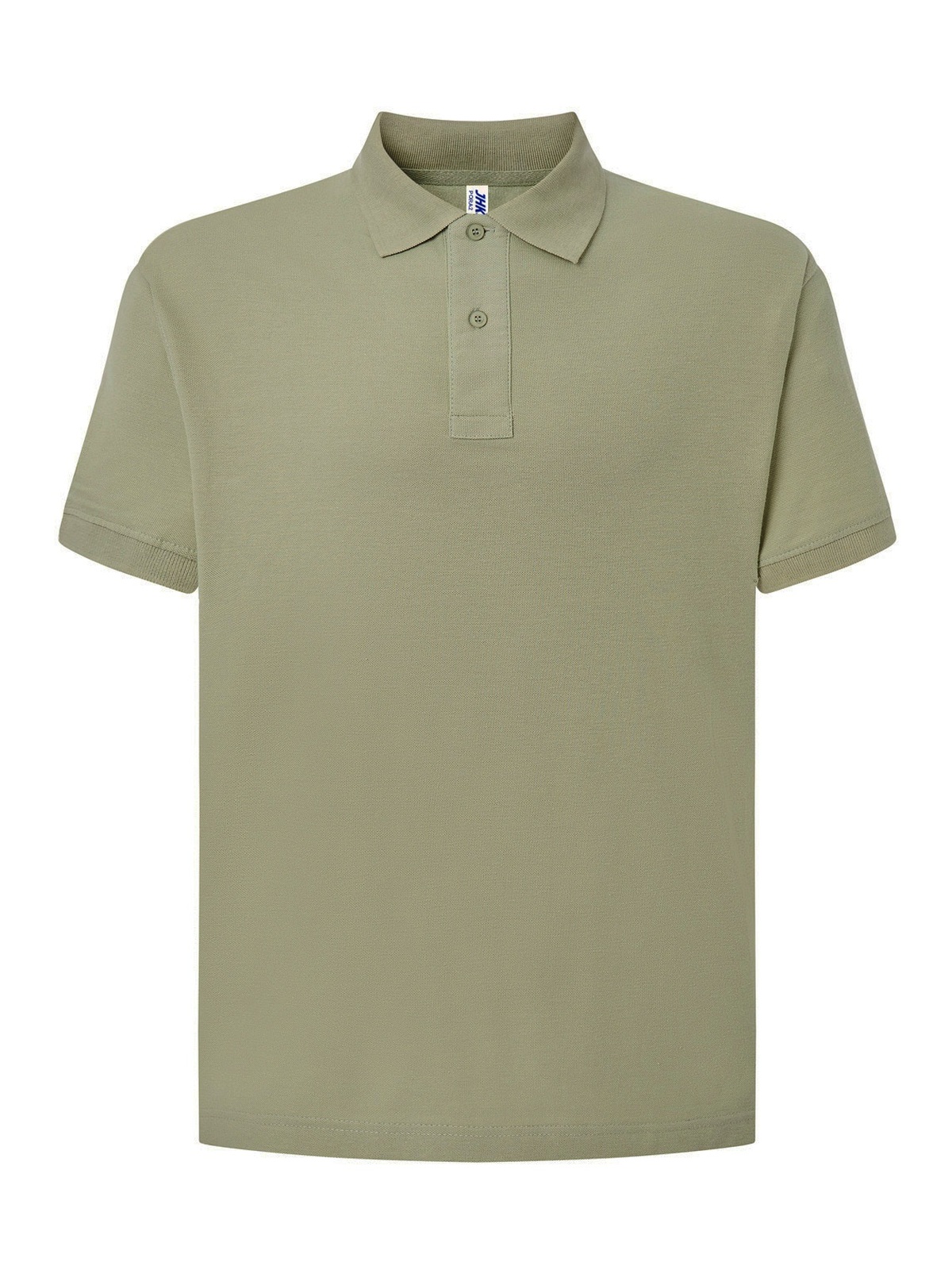 Personalisiertes Poloshirt Herren 120 Poloshirt Herren in verde Pálido zum Personalisieren — Vorderansicht