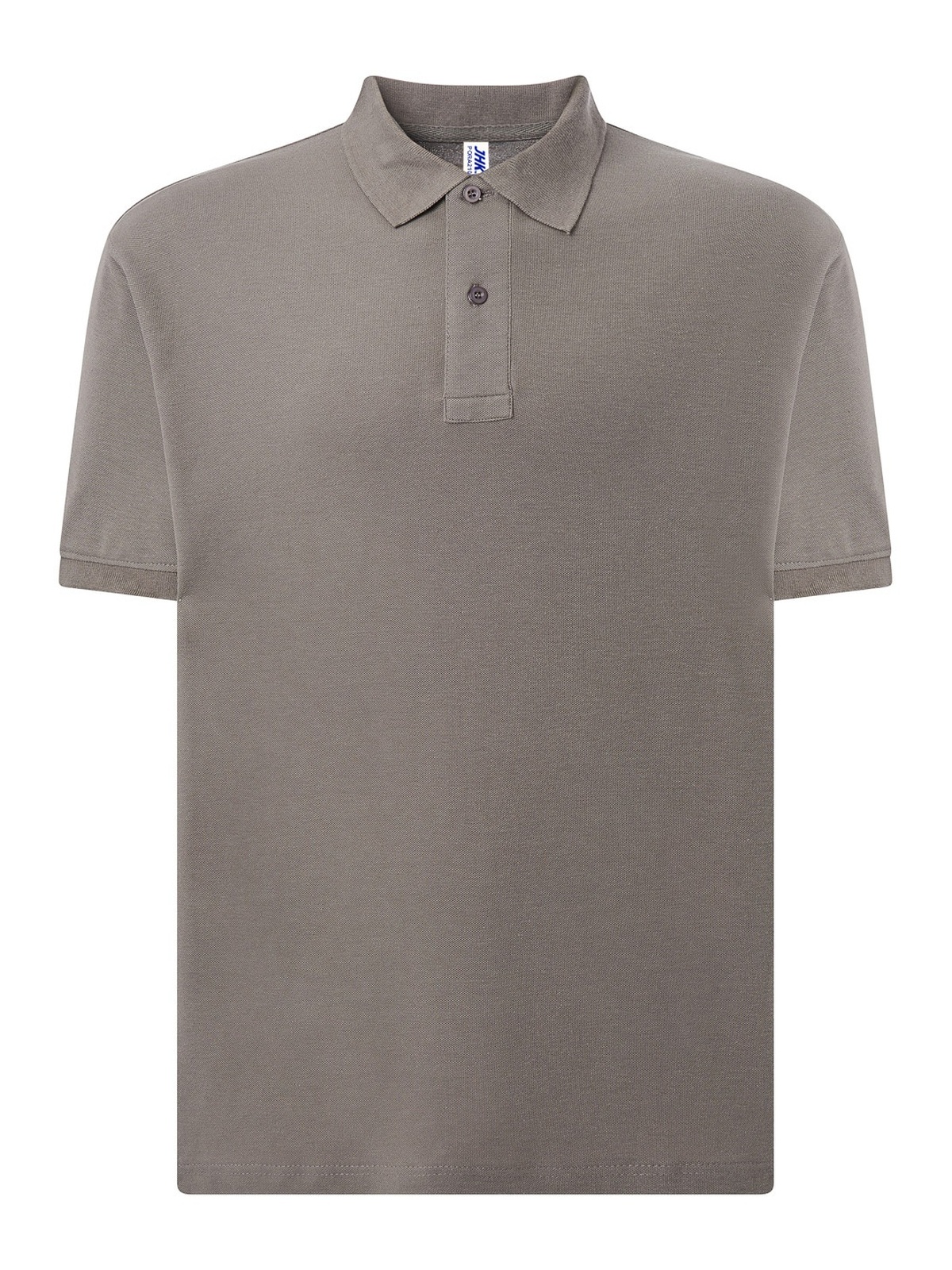 Personalisiertes Poloshirt Herren 123 Poloshirt Herren in zinc zum Personalisieren — Vorderansicht