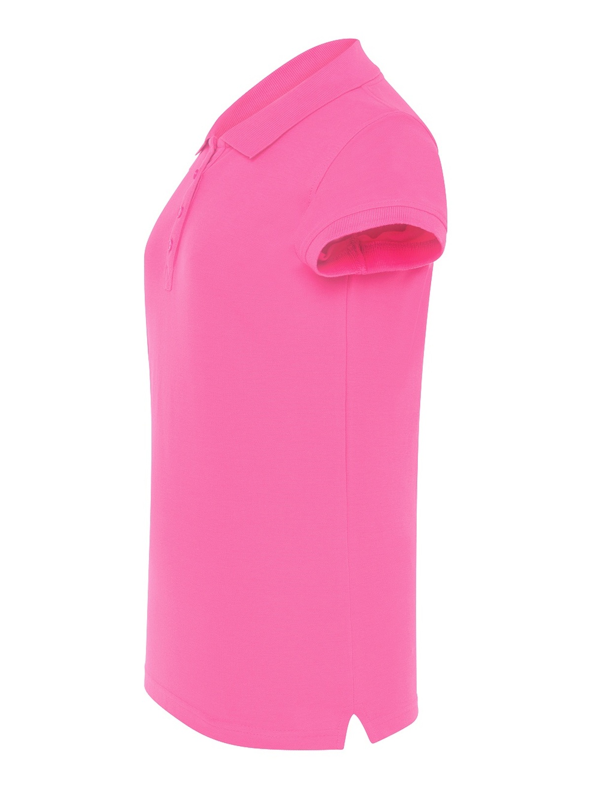 Personalisiertes Poloshirt Damen 13 Poloshirt Damen in azalea zum Personalisieren — Seitenansicht