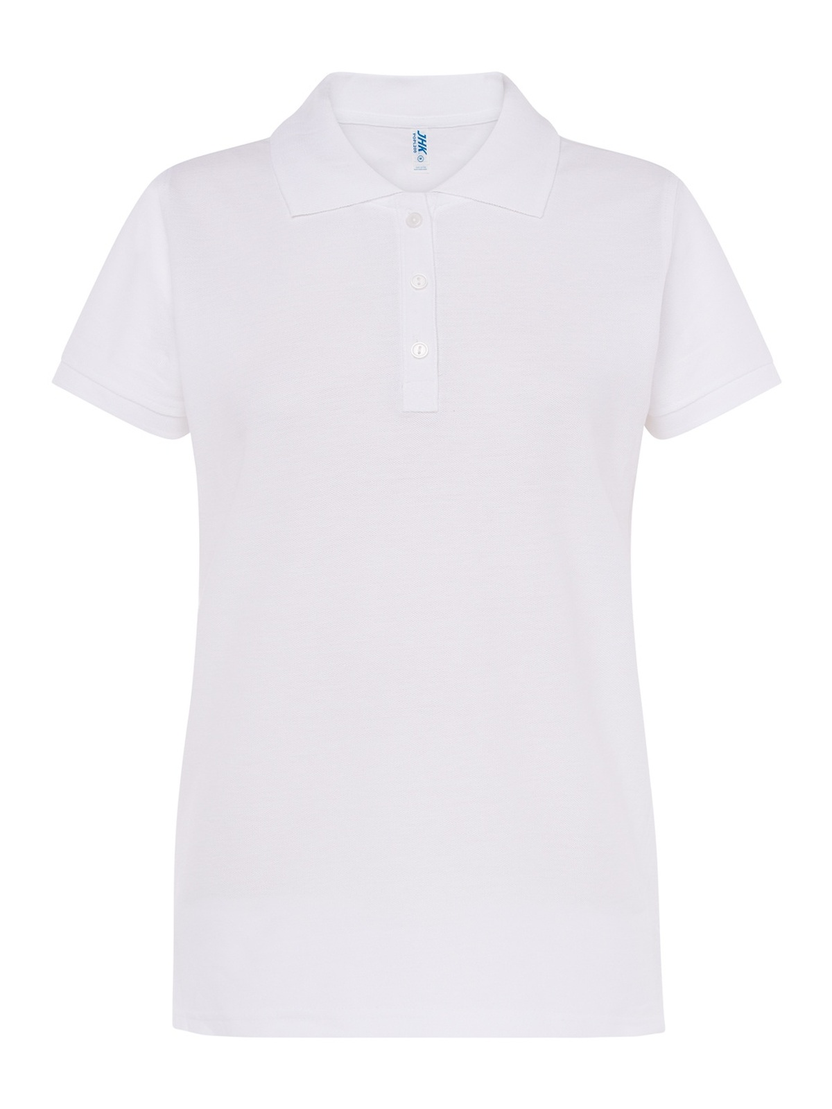 Personalisiertes Poloshirt Damen 3 Poloshirt Damen in blanco zum Personalisieren — Vorderansicht
