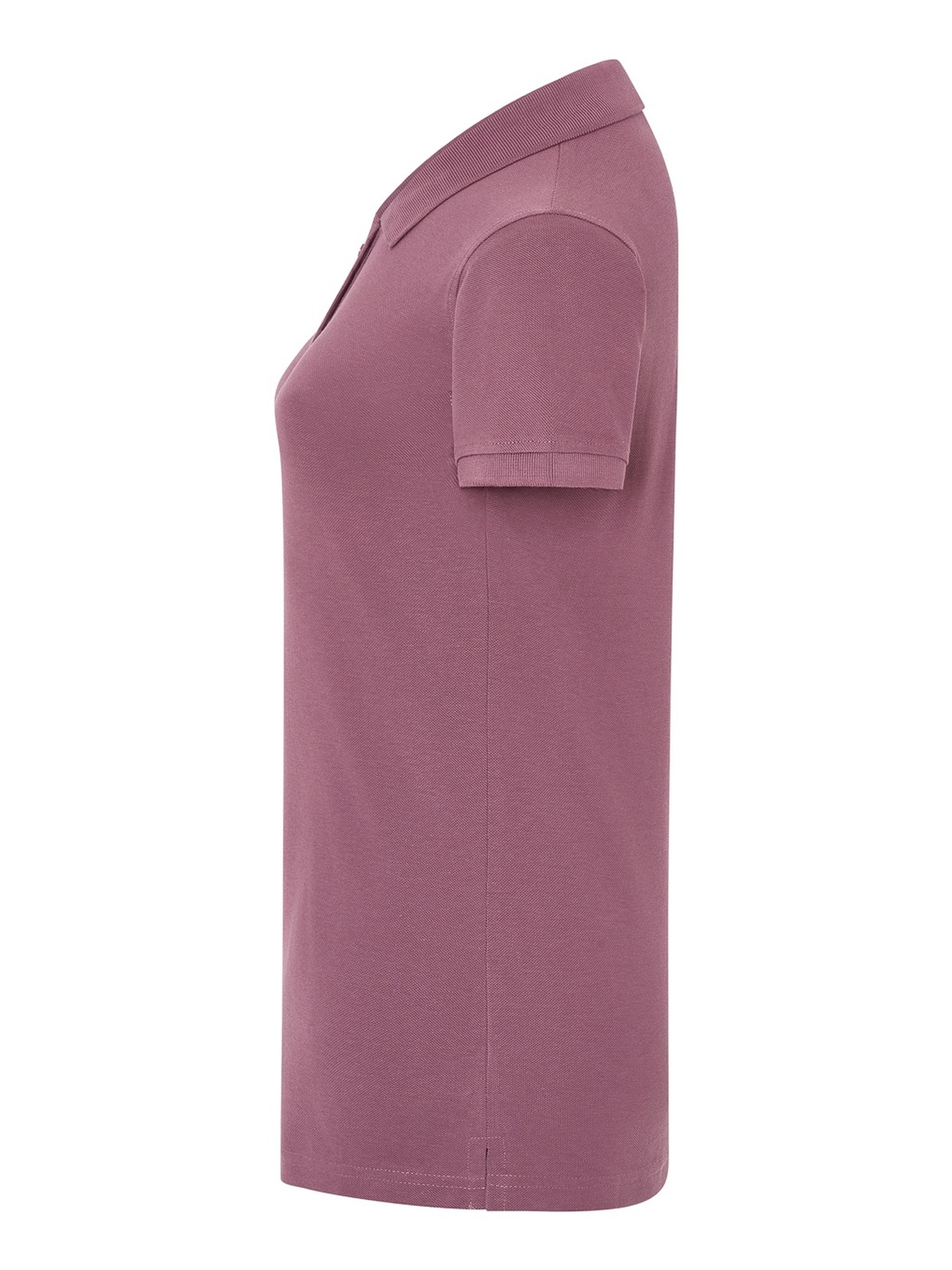 Personalisiertes Poloshirt Damen 34 Poloshirt Damen in malva zum Personalisieren — Seitenansicht