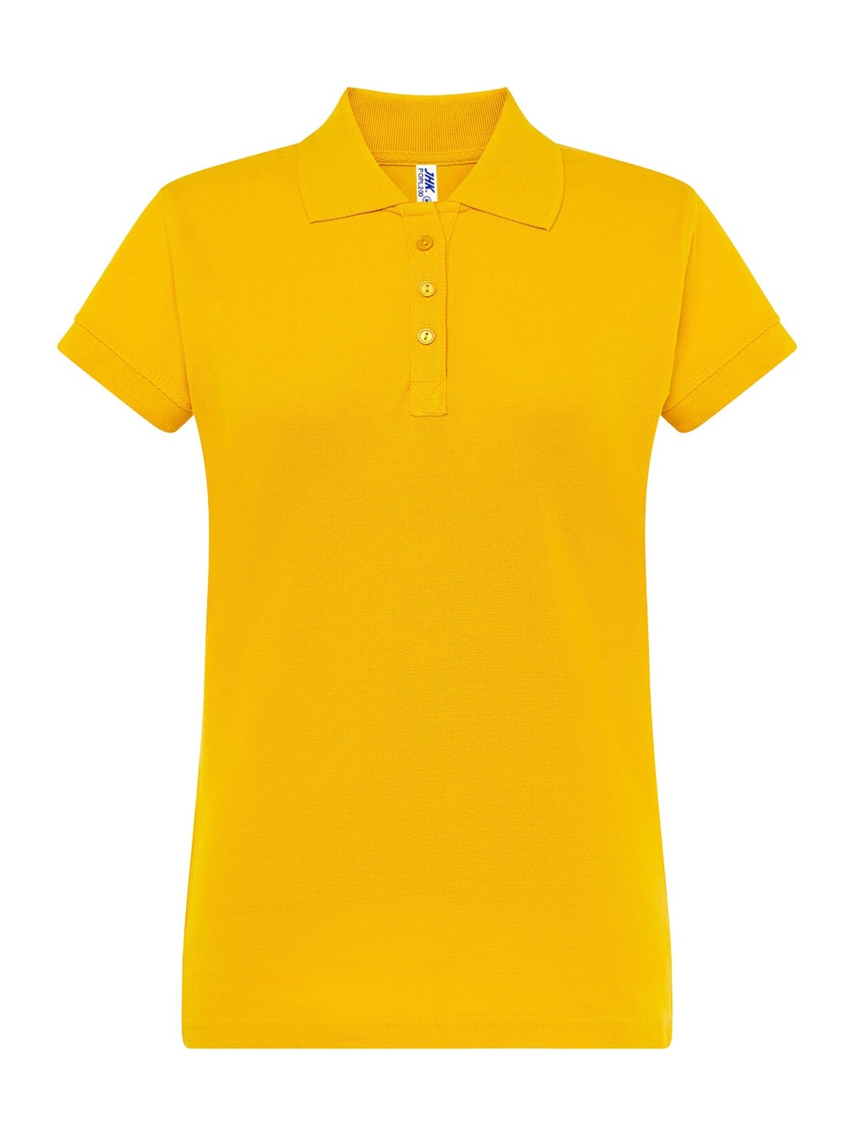 Personalisiertes Poloshirt Damen 36 Poloshirt Damen in mostaza zum Personalisieren — Vorderansicht