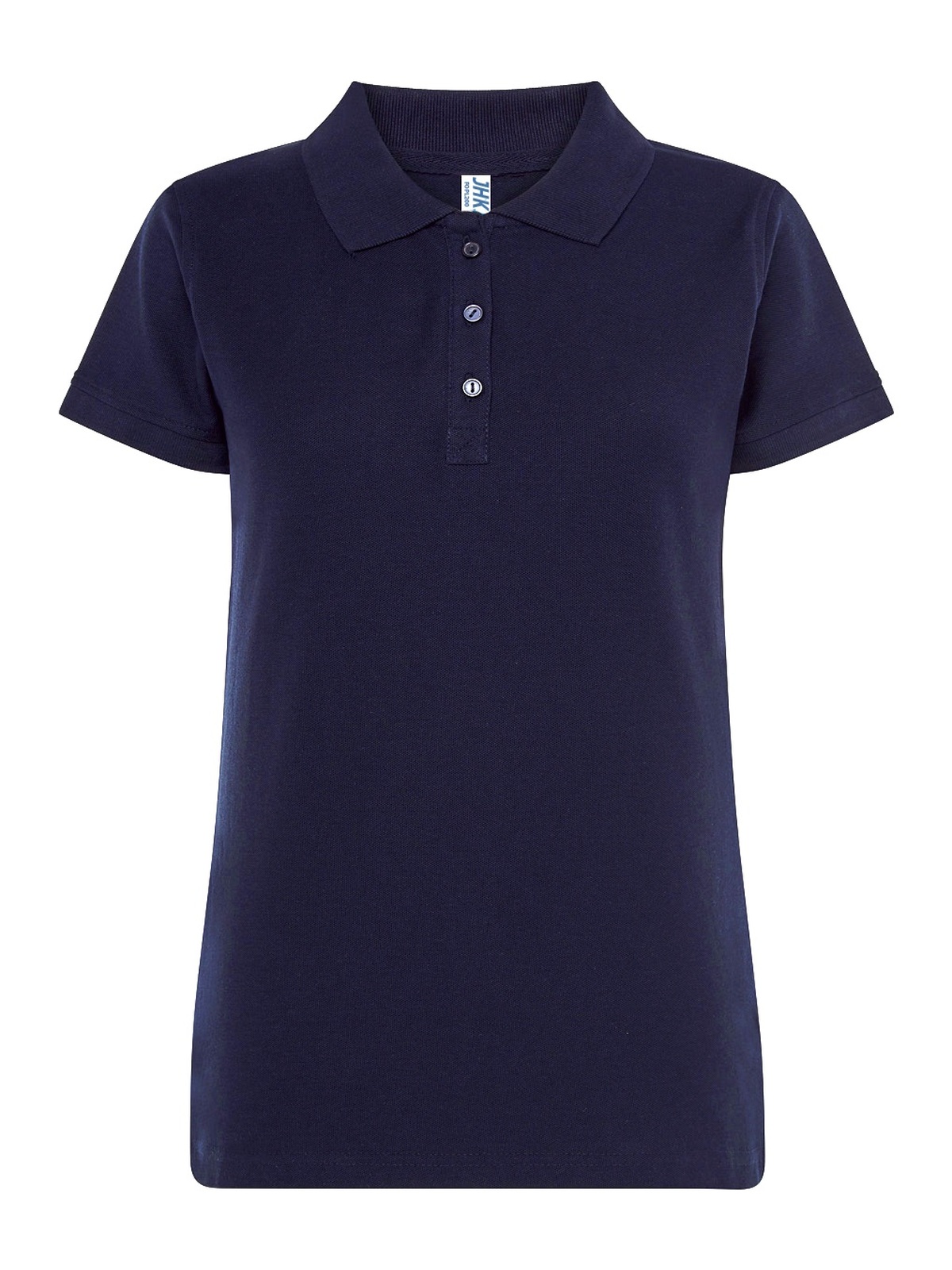 Personalisiertes Poloshirt Damen 96 Poloshirt Damen in navy zum Personalisieren — Vorderansicht