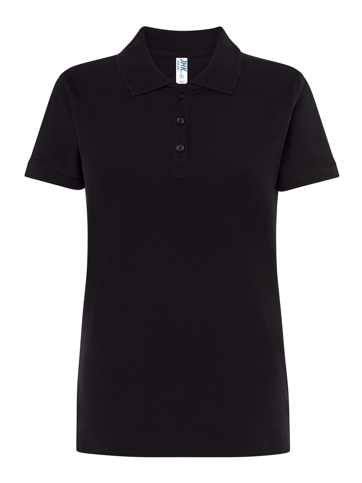 Personalisiertes Poloshirt Damen 75 Poloshirt Damen in negro zum Personalisieren — Vorderansicht
