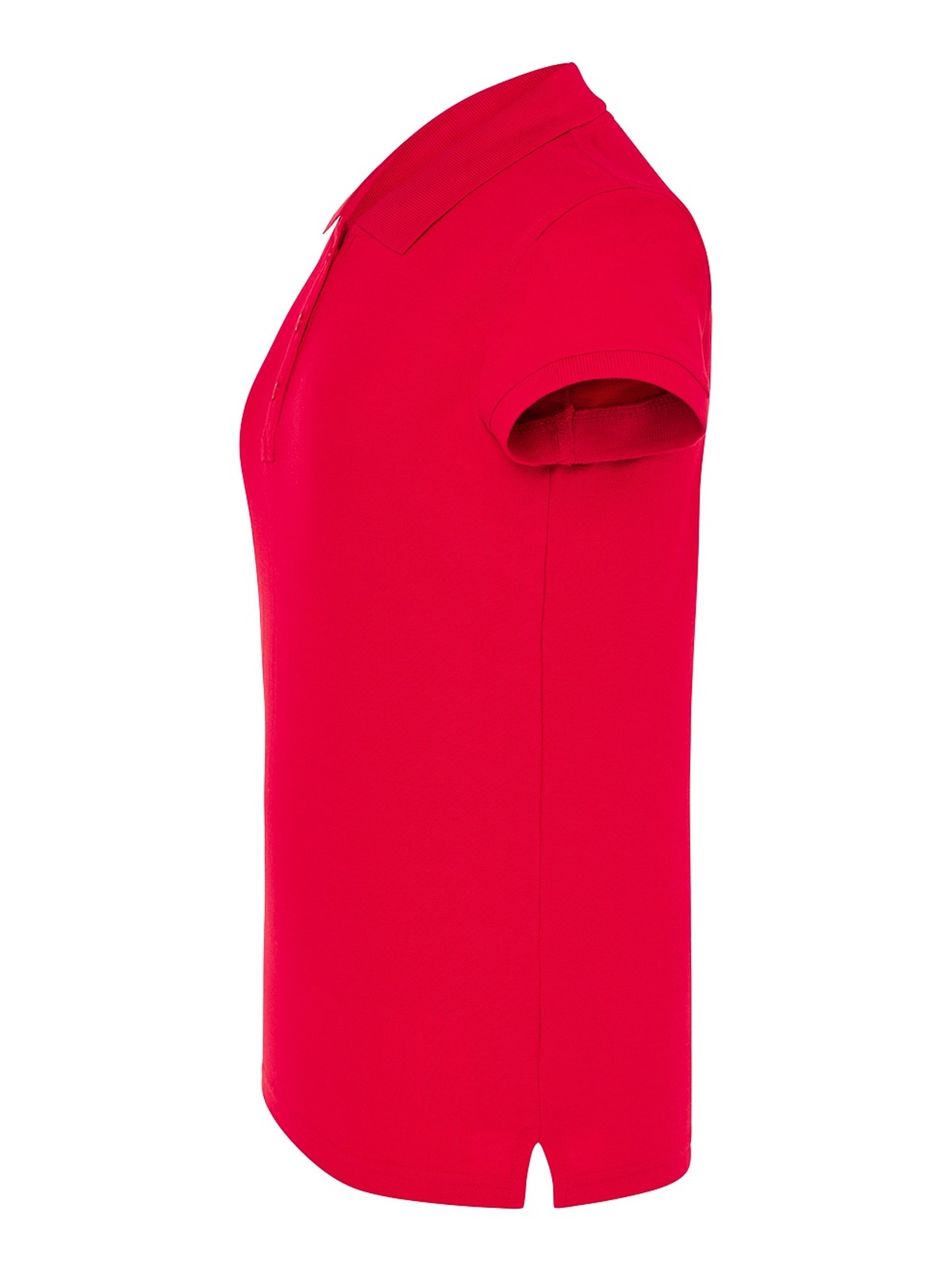 Personalisiertes Poloshirt Damen 82 Poloshirt Damen in rojo zum Personalisieren — Seitenansicht