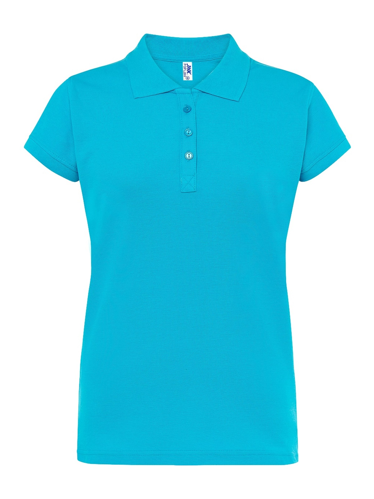 Personalisiertes Poloshirt Damen 105 Poloshirt Damen in turquesa zum Personalisieren — Vorderansicht
