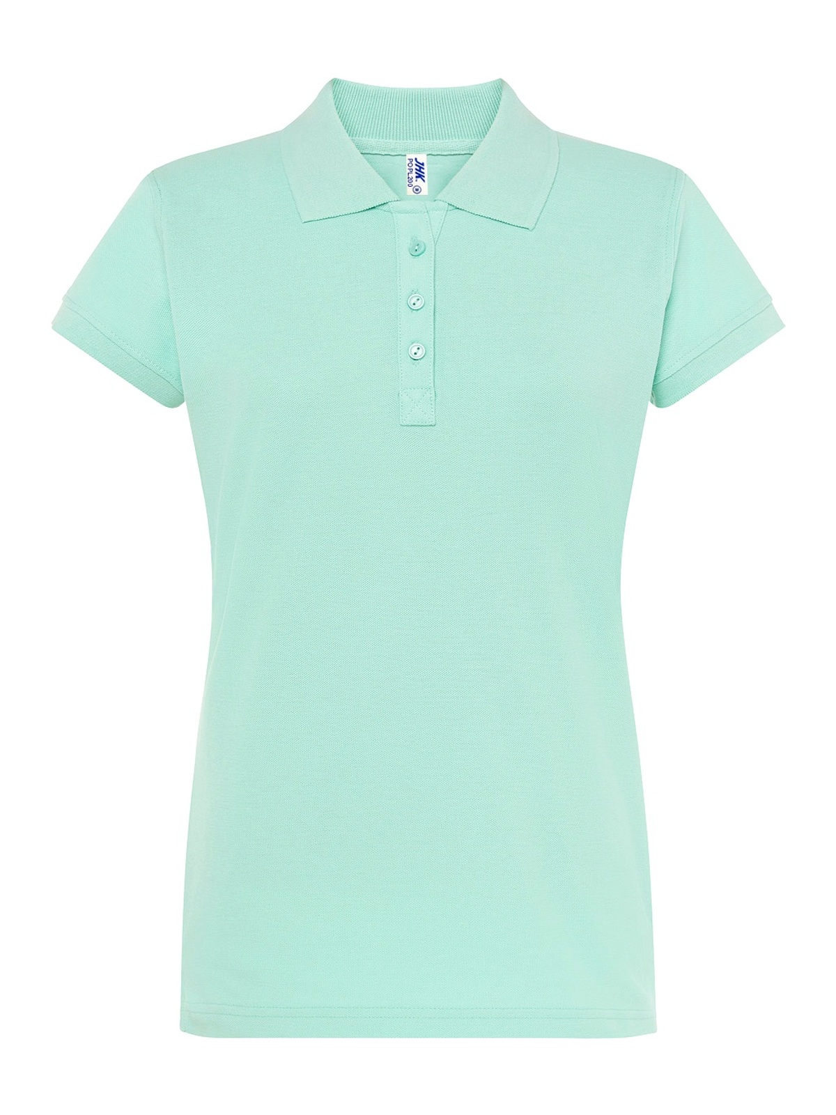 Personalisiertes Poloshirt Damen 108 Poloshirt Damen in verde Claro zum Personalisieren — Vorderansicht