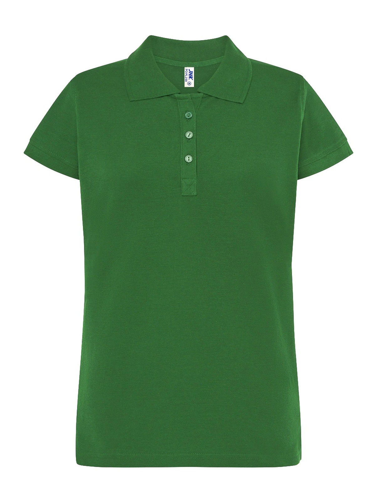 Personalisiertes Poloshirt Damen 78 Poloshirt Damen in verde Oscuro zum Personalisieren — Vorderansicht