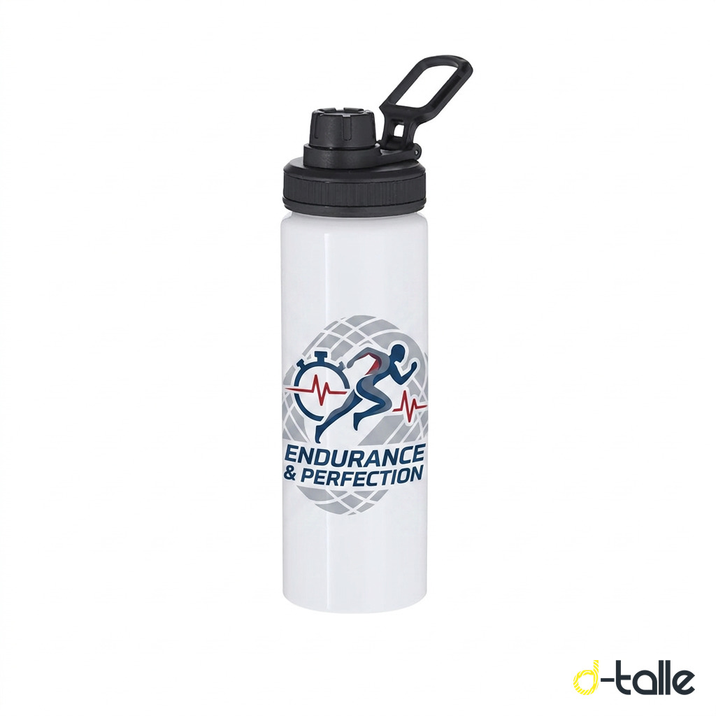Custom sports bottle 800 ml 1 Botella deportiva personalizada 800 ml con diseño a todo color