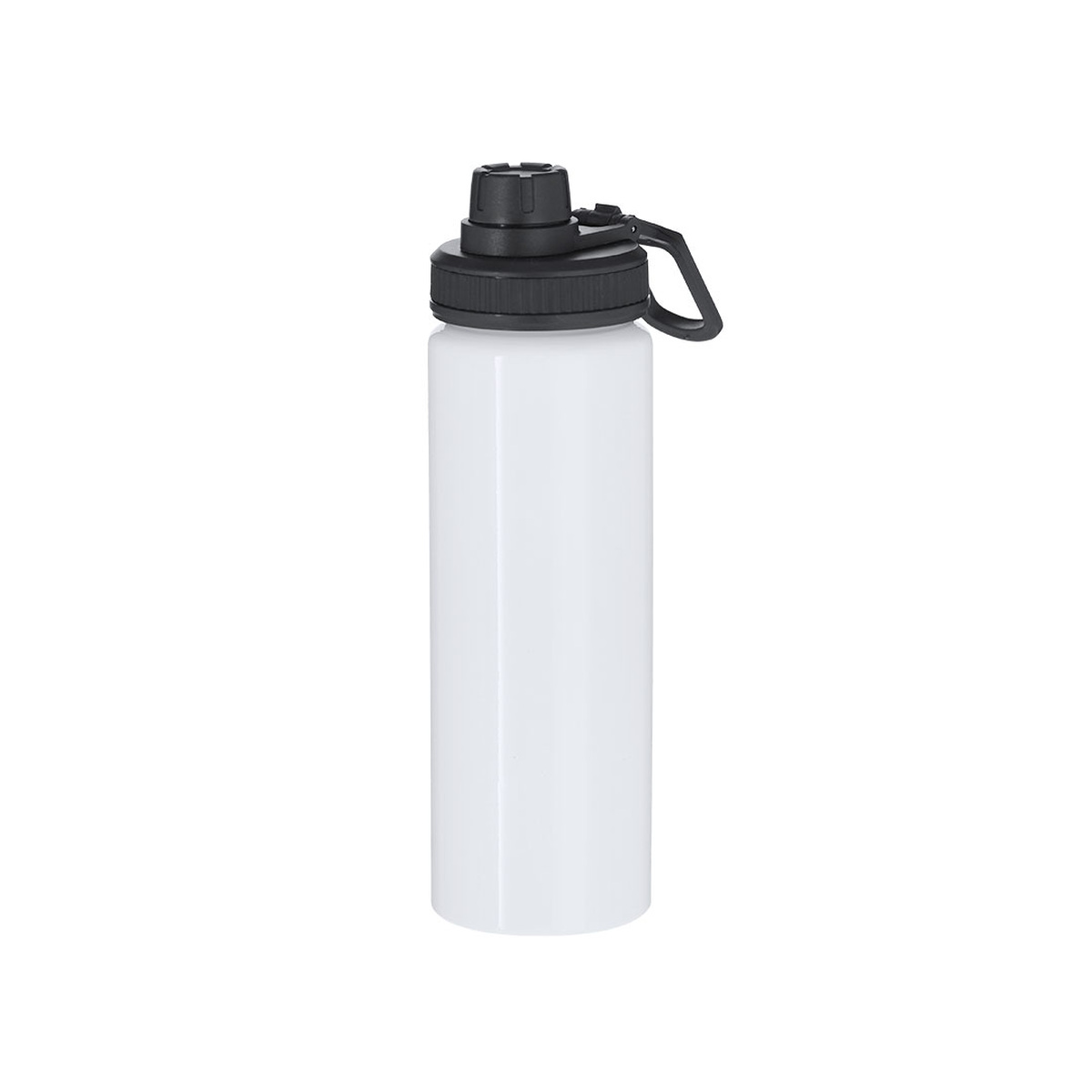 Custom sports bottle 800 ml 5 Detalle del tapón y el asa de la botella deportiva 800 ml
