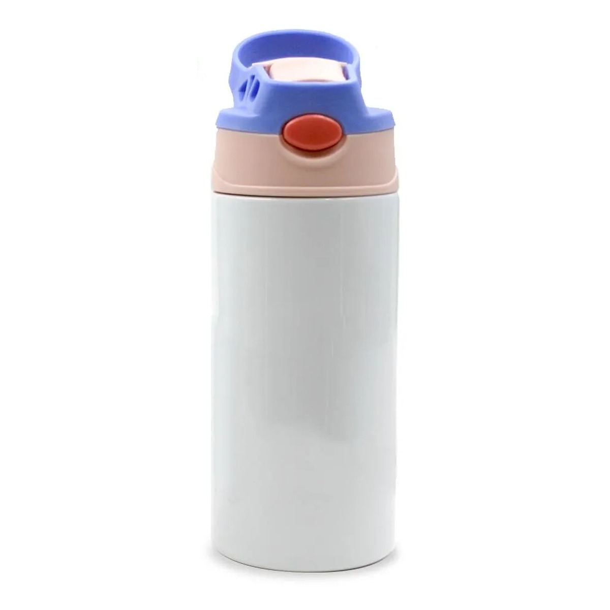 Ampolla tèrmica infantil personalitzada amb nansa 4 Botella térmica infantil personalizada con asa, tapa morada y rosa
