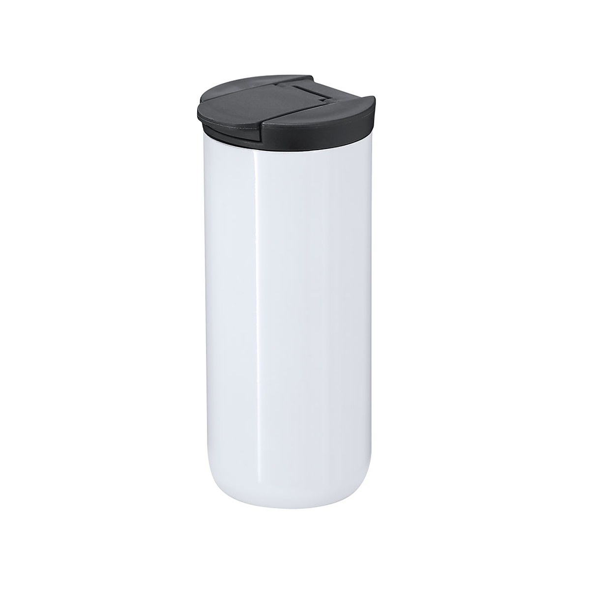 Vaso térmico personalizado 370 ml 2 Vaso térmico de acero inoxidable blanco 370 ml sin personalizar