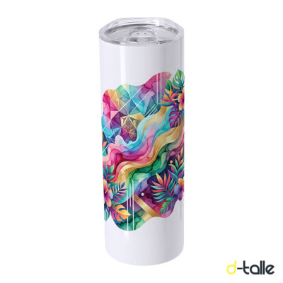 Vaso térmico personalizado de 600 ml con diseño a todo color